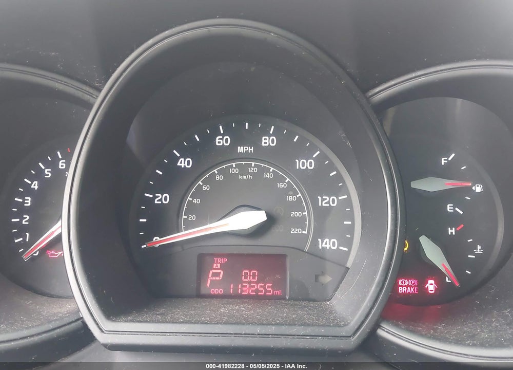 2014 KIA RIO LX VIN: KNADM5A31E6376820
