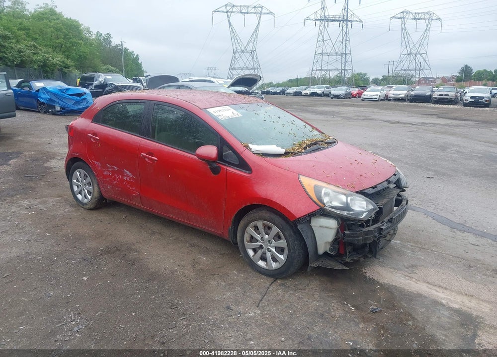 2014 KIA RIO LX VIN: KNADM5A31E6376820