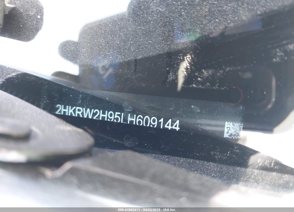2020 HONDA CR-V VIN: 2HKRW2H95LH609144