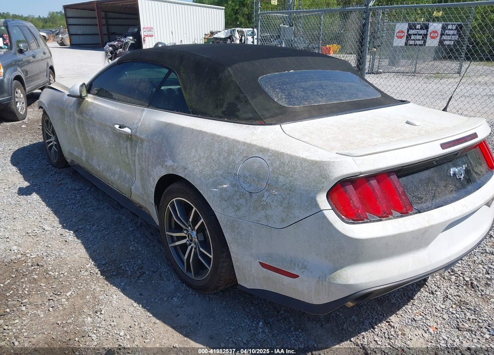 2015 FORD MUSTANG ECOBOOST PREMIUM VIN: 1FATP8UH6F5383872