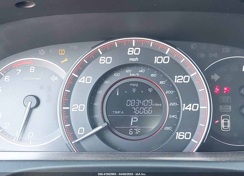 2013 HONDA ACCORD EX-L VIN: 1HGCT1B82DA017106