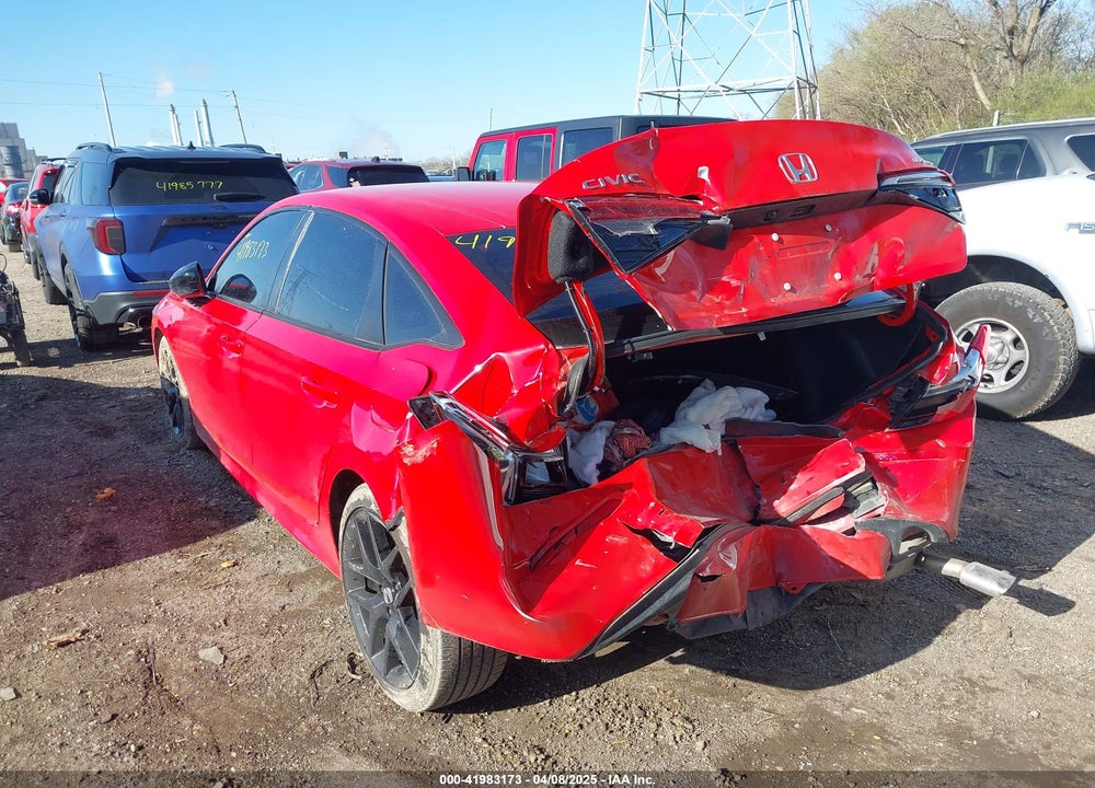 2024 HONDA CIVIC VIN: 2HGFE2F58RH538028