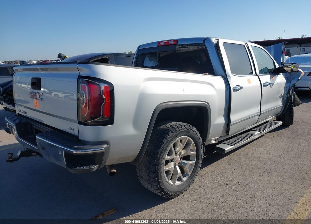 2016 GMC SIERRA 1500 SLT VIN: 3GTP1NEC0GG260111
