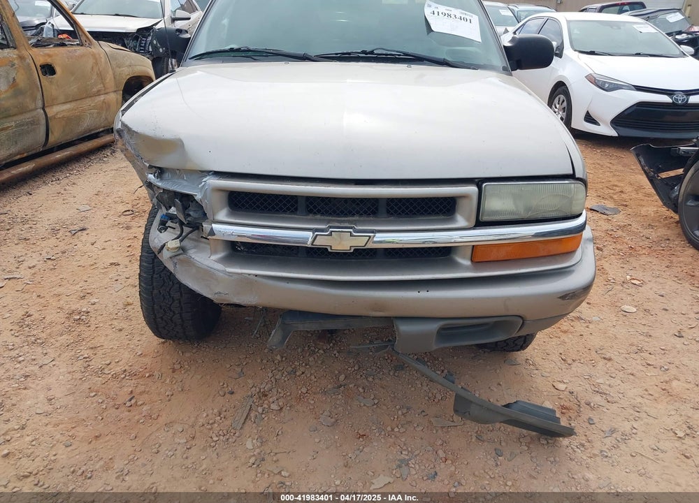 2003 CHEVROLET BLAZER VIN: 1GNCS13X43K102715