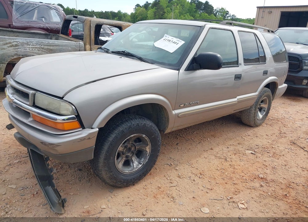 2003 CHEVROLET BLAZER VIN: 1GNCS13X43K102715