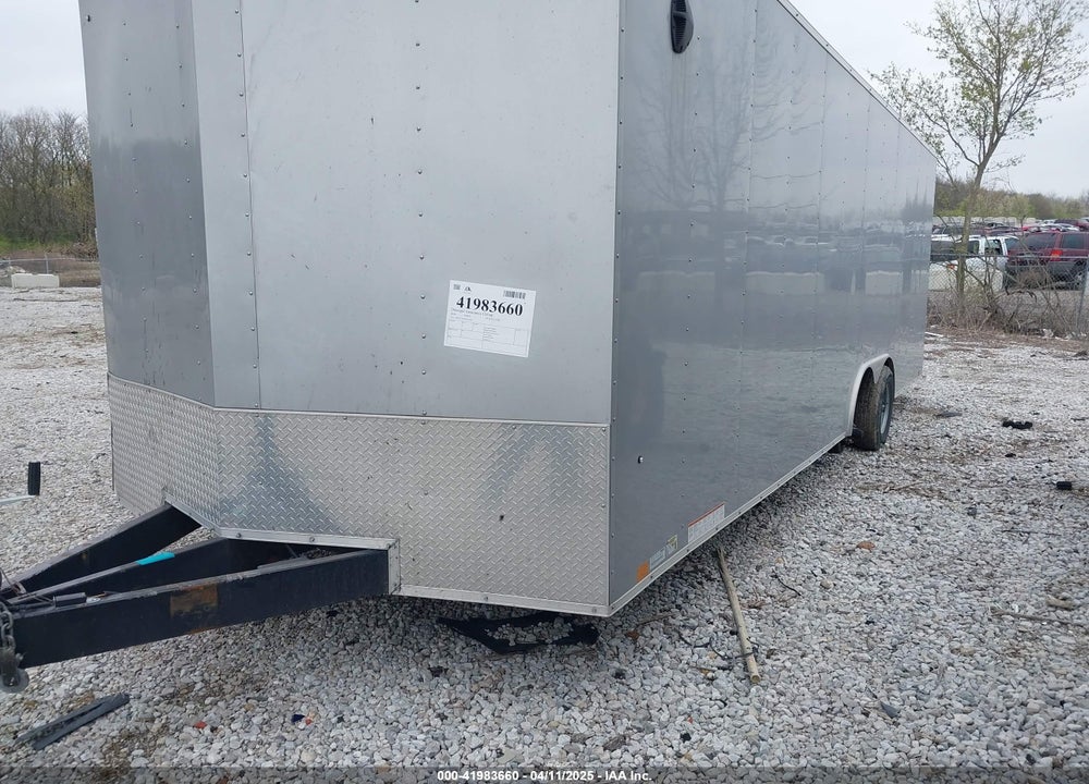 2024 PACE 24' X 8.5' ENCLOSED CAR TRAILER VIN: 5JWPC2425R7112059