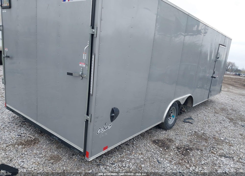 2024 PACE 24' X 8.5' ENCLOSED CAR TRAILER VIN: 5JWPC2425R7112059