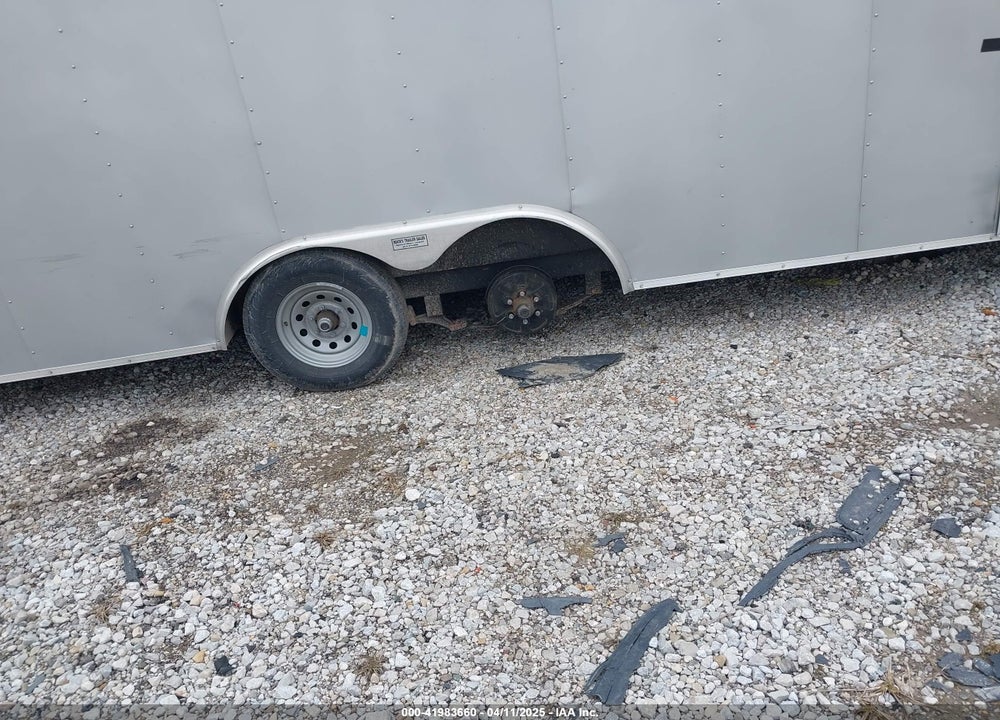 2024 PACE 24' X 8.5' ENCLOSED CAR TRAILER VIN: 5JWPC2425R7112059