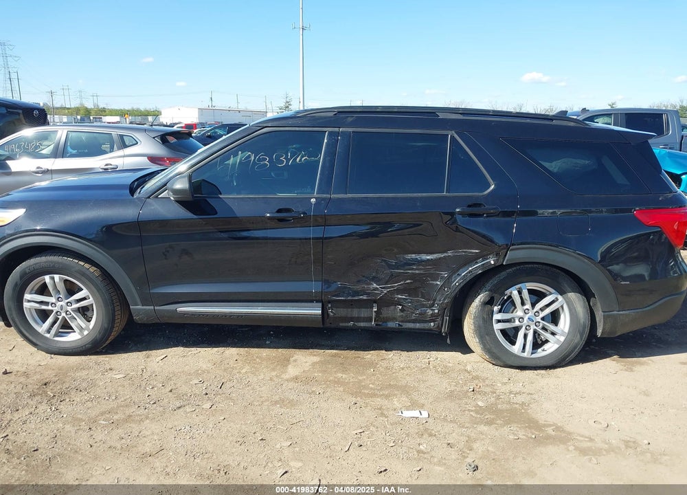 2022 FORD EXPLORER XLT VIN: 1FMSK8DH0NGA96191