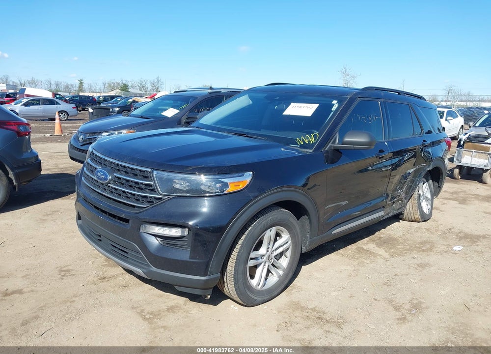 2022 FORD EXPLORER XLT VIN: 1FMSK8DH0NGA96191