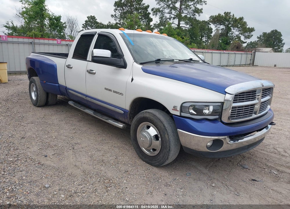 2005 DODGE RAM 3500 SLT/LARAMIE VIN: 3D7MR48C35G727929