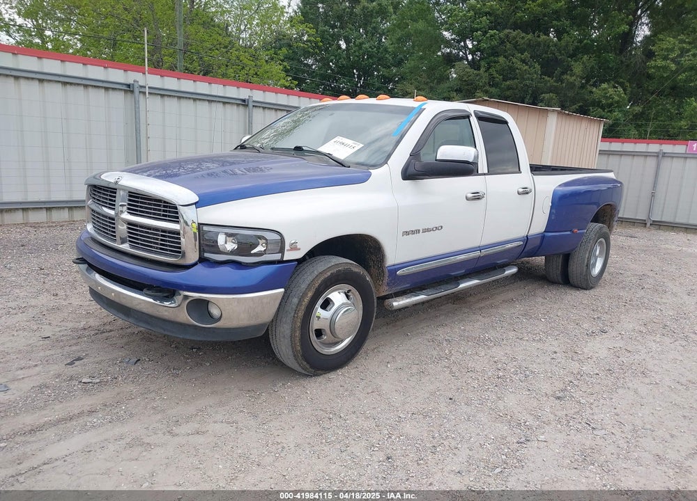 2005 DODGE RAM 3500 SLT/LARAMIE VIN: 3D7MR48C35G727929
