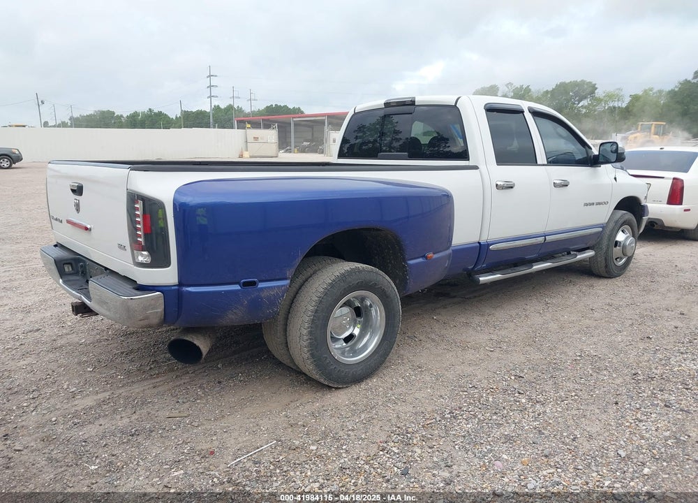 2005 DODGE RAM 3500 SLT/LARAMIE VIN: 3D7MR48C35G727929