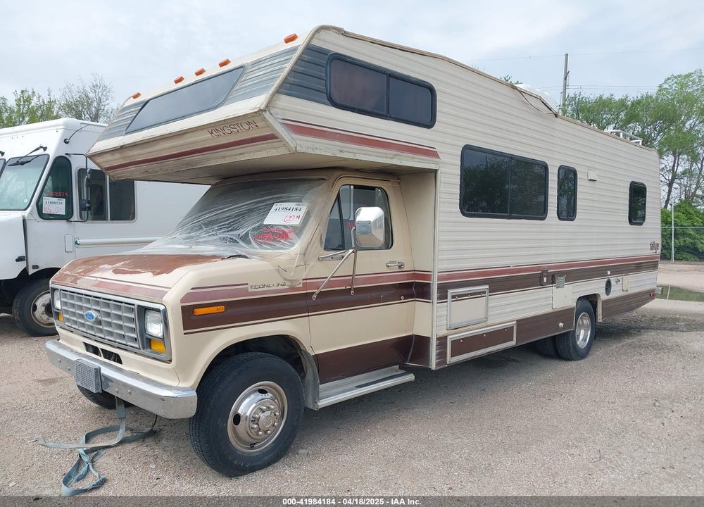 1987 FORD ECONOLINE E350 CUTAWAY VAN VIN: 1FDKE30L0HHA27696