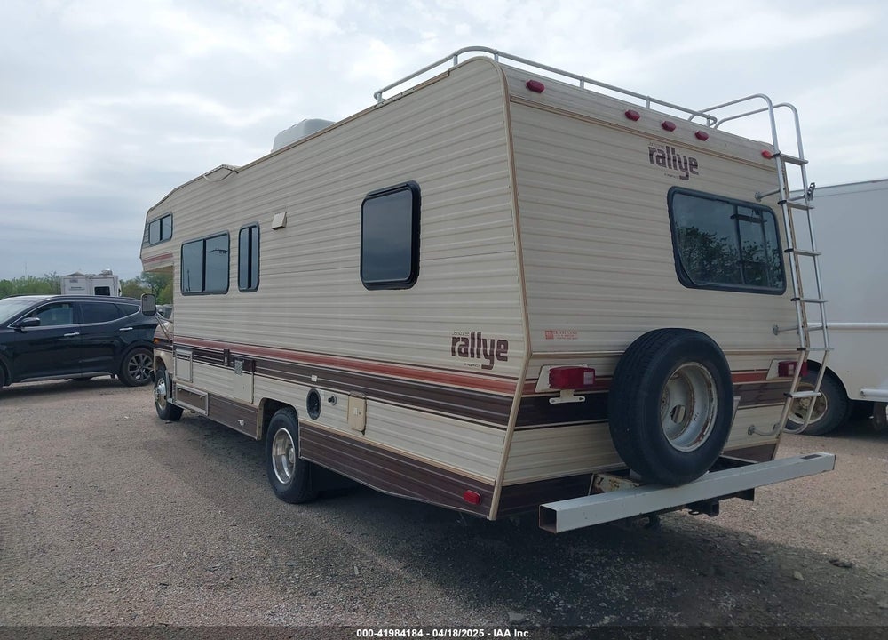 1987 FORD ECONOLINE E350 CUTAWAY VAN VIN: 1FDKE30L0HHA27696