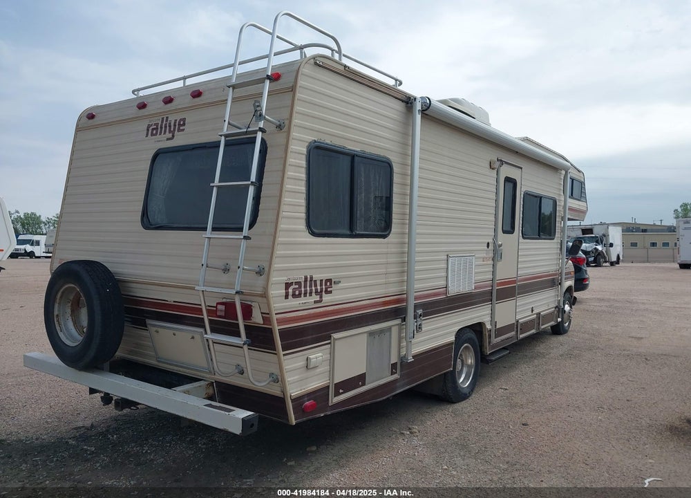 1987 FORD ECONOLINE E350 CUTAWAY VAN VIN: 1FDKE30L0HHA27696