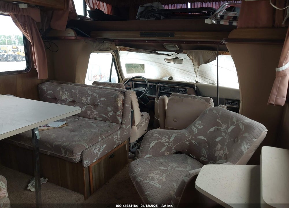 1987 FORD ECONOLINE E350 CUTAWAY VAN VIN: 1FDKE30L0HHA27696