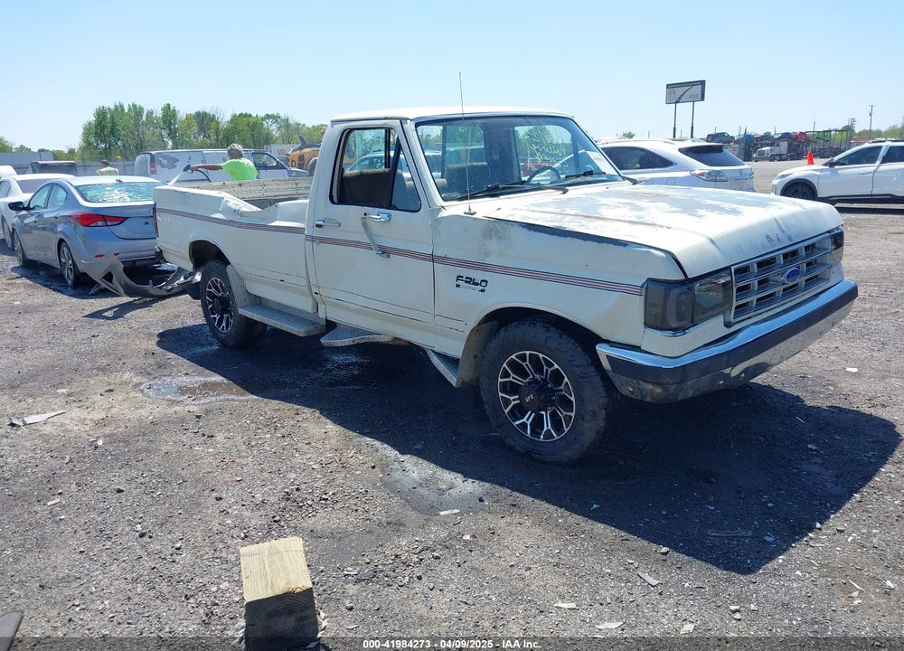 1987 FORD F250 VIN: 1FTHF2518HKA08300