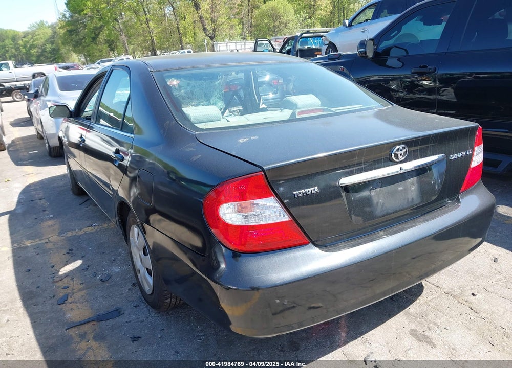 2004 TOYOTA CAMRY LE VIN: 4T1BE32K54U270040
