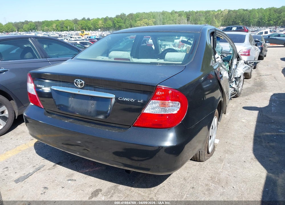 2004 TOYOTA CAMRY LE VIN: 4T1BE32K54U270040