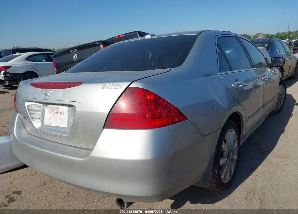 2007 HONDA ACCORD 3.0 EX VIN: 1HGCM66537A094405