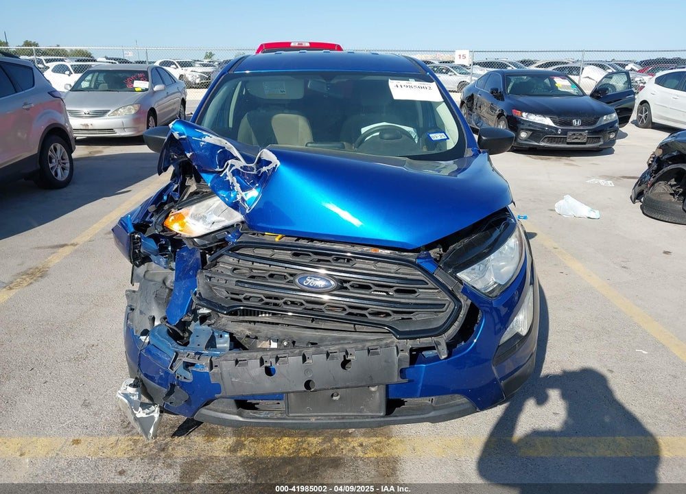 2020 FORD ECOSPORT S VIN: MAJ3S2FE1LC363065