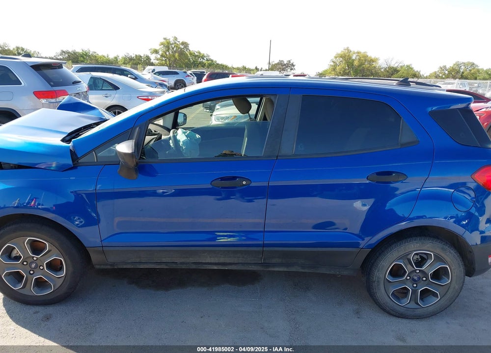 2020 FORD ECOSPORT S VIN: MAJ3S2FE1LC363065
