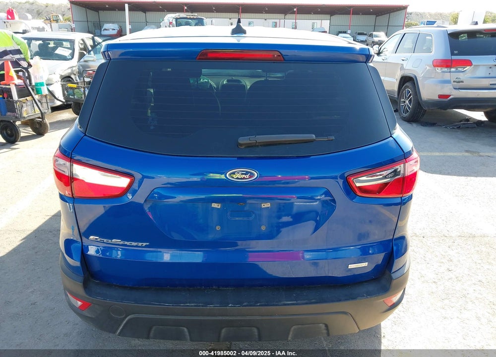 2020 FORD ECOSPORT S VIN: MAJ3S2FE1LC363065