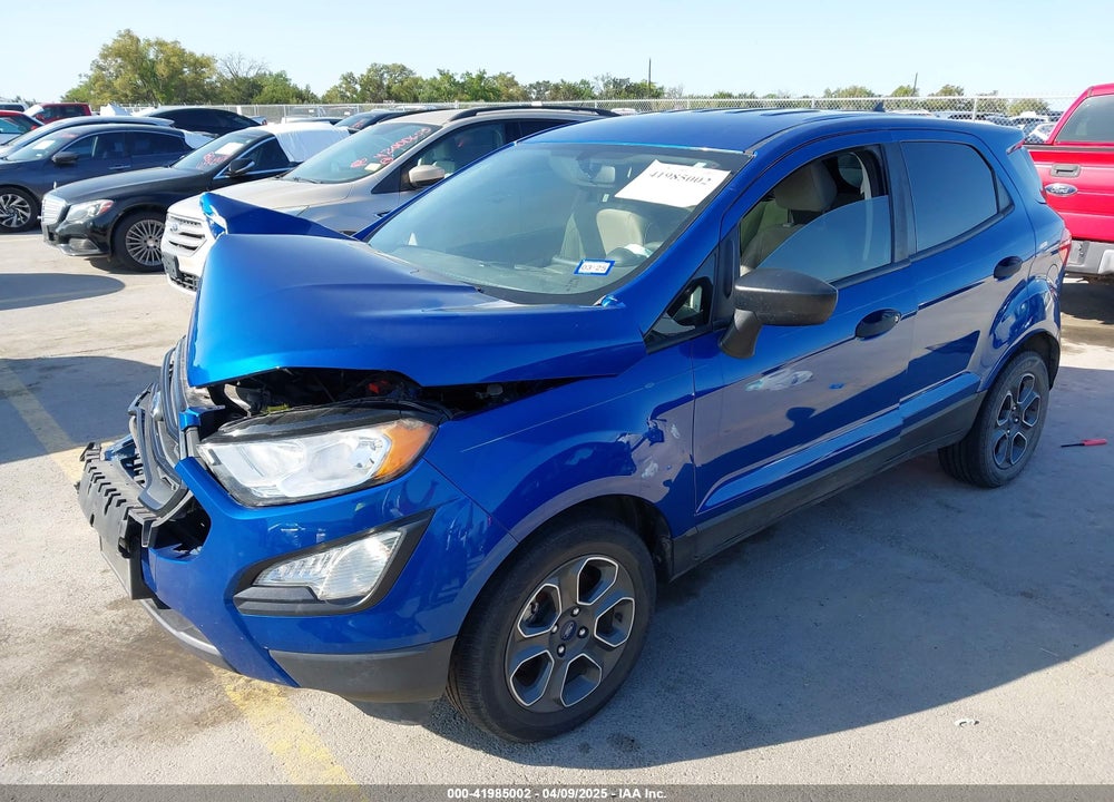 2020 FORD ECOSPORT S VIN: MAJ3S2FE1LC363065