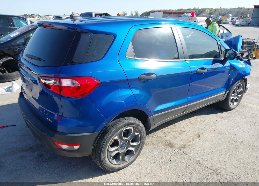 2020 FORD ECOSPORT S VIN: MAJ3S2FE1LC363065