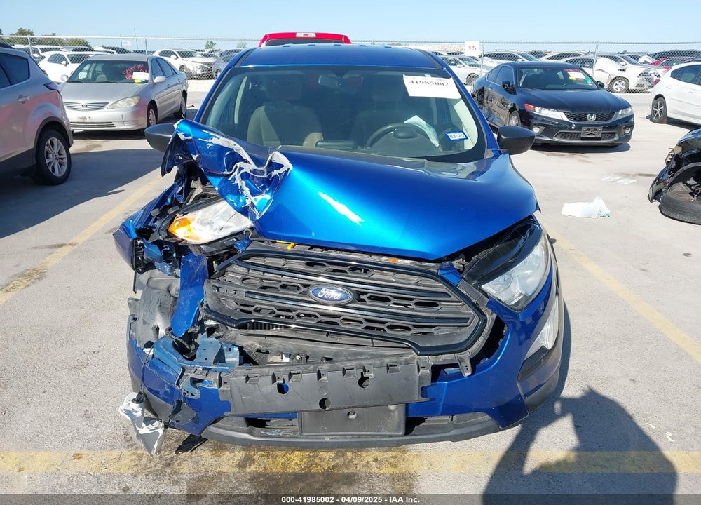 2020 FORD ECOSPORT S VIN: MAJ3S2FE1LC363065