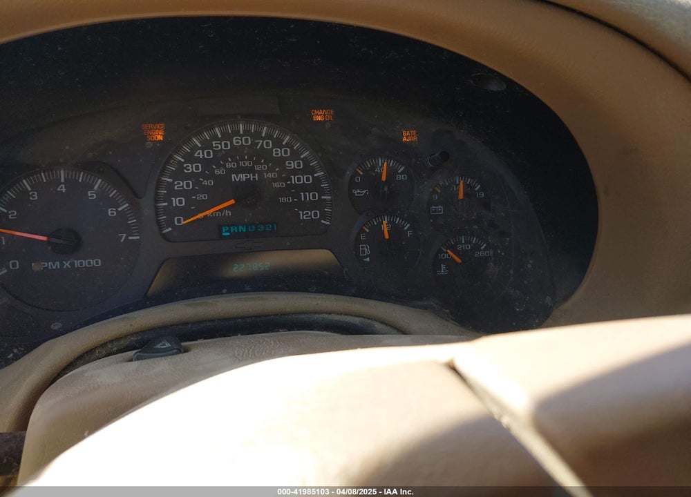 2003 CHEVROLET TRAILBLAZER EXT LT VIN: 1GNES16S836119177