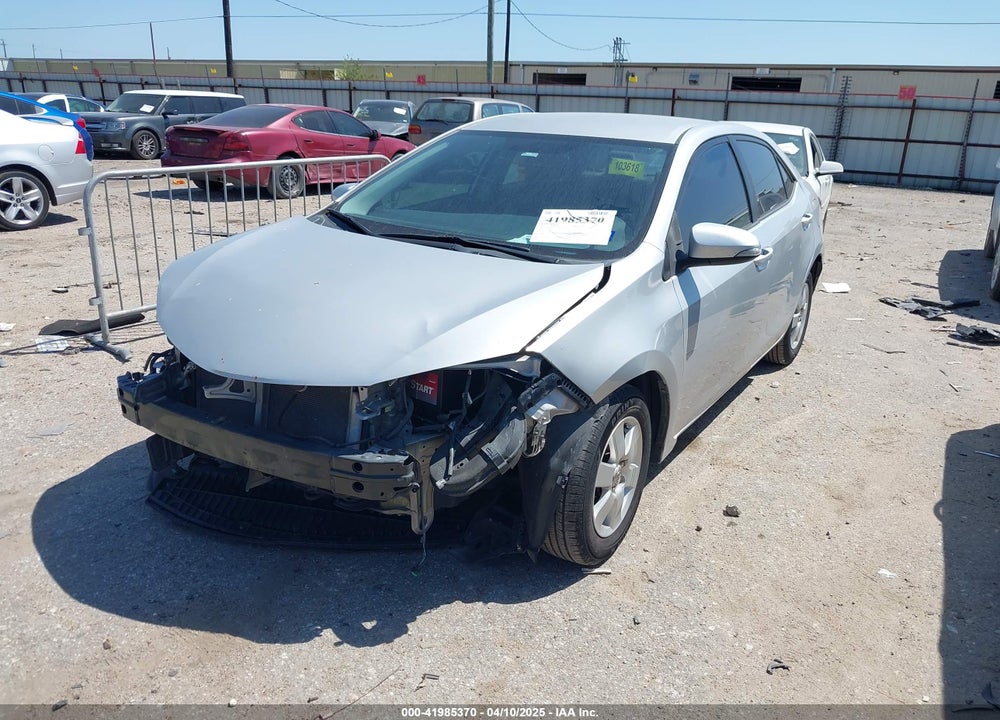 2014 TOYOTA COROLLA VIN: 5YFBURHE5EP165976