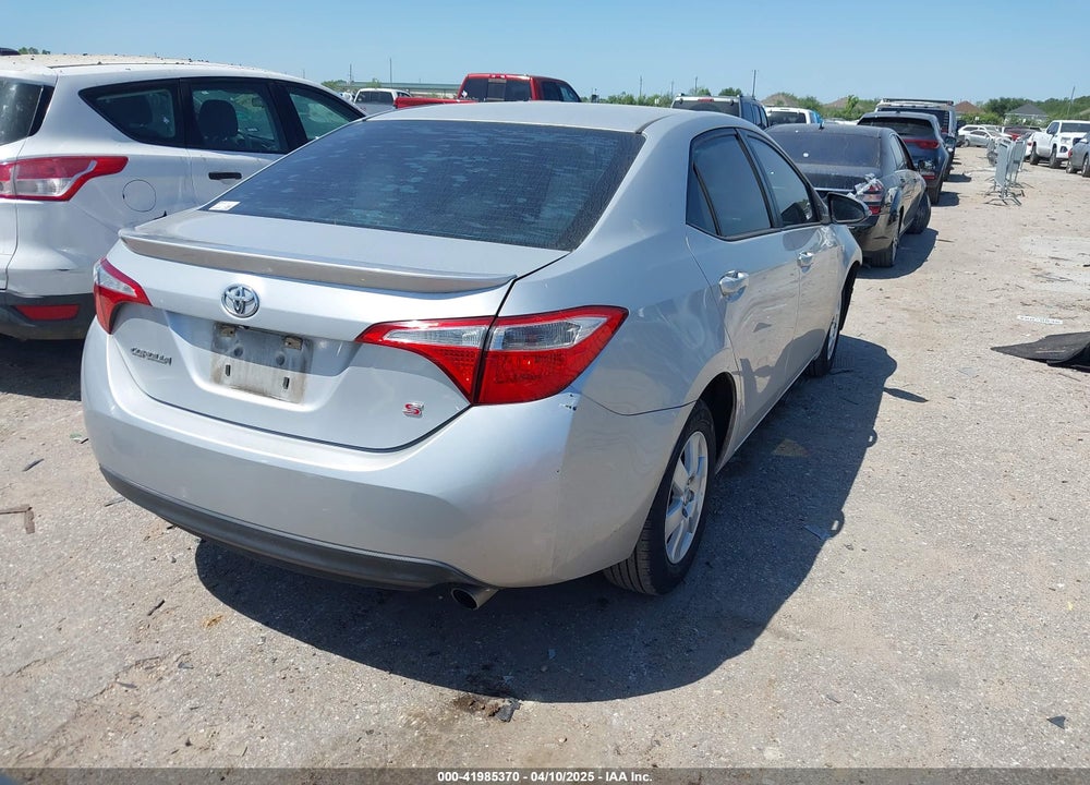 2014 TOYOTA COROLLA VIN: 5YFBURHE5EP165976