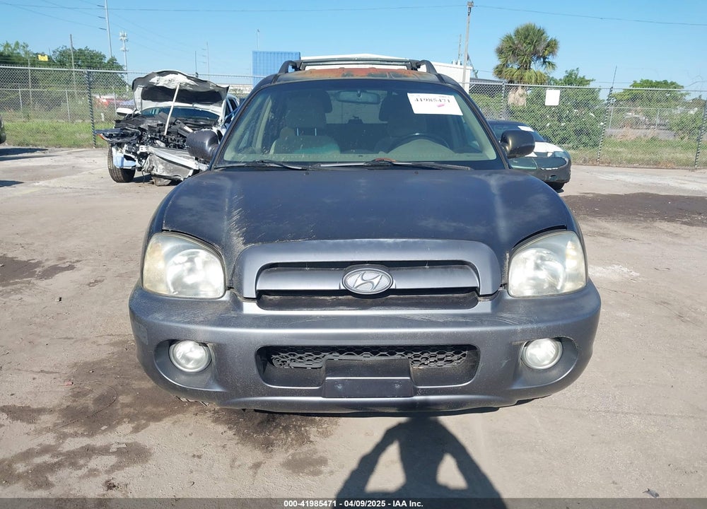 2006 HYUNDAI SANTA FE VIN: KM8SC13D26U100098