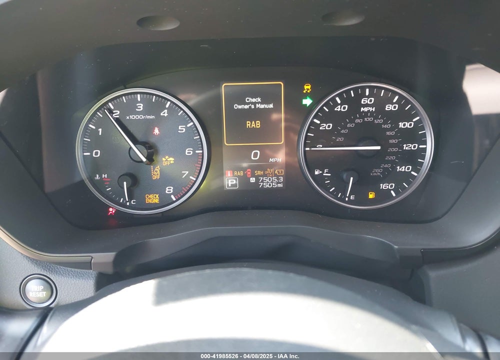 2024 SUBARU ASCENT ONYX EDITION LIMITED 7-PASSENGER VIN: 4S4WMAKD0R3455443