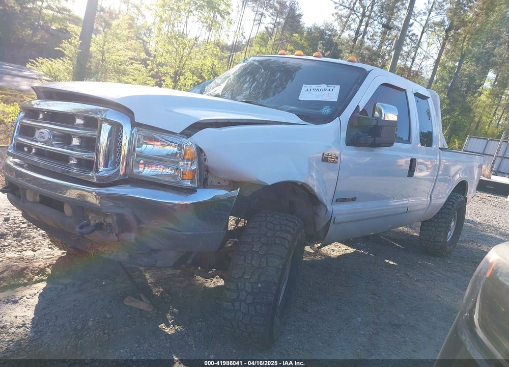 2001 FORD F-250 VIN: 1FTNX21F01EB06288