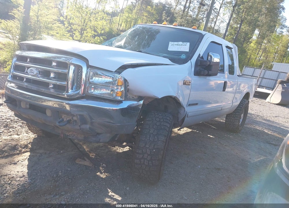 2001 FORD F-250 VIN: 1FTNX21F01EB06288