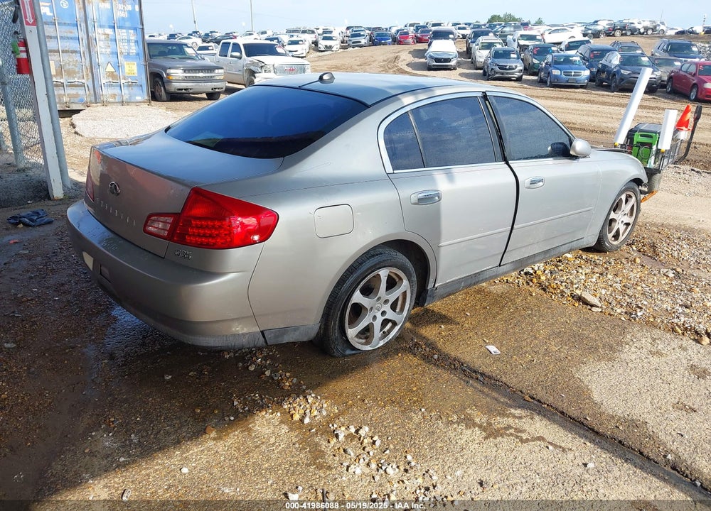 2004 INFINITI G35 VIN: JNKCV51EX4M606649