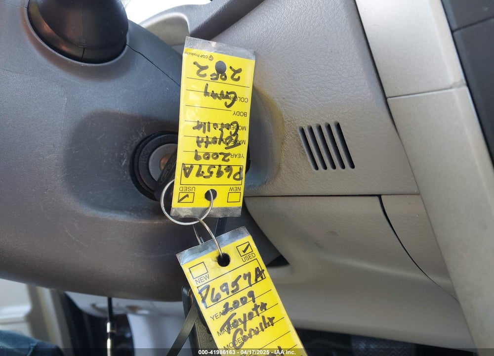 2009 TOYOTA COROLLA VIN: 1NXBU40E89Z070007