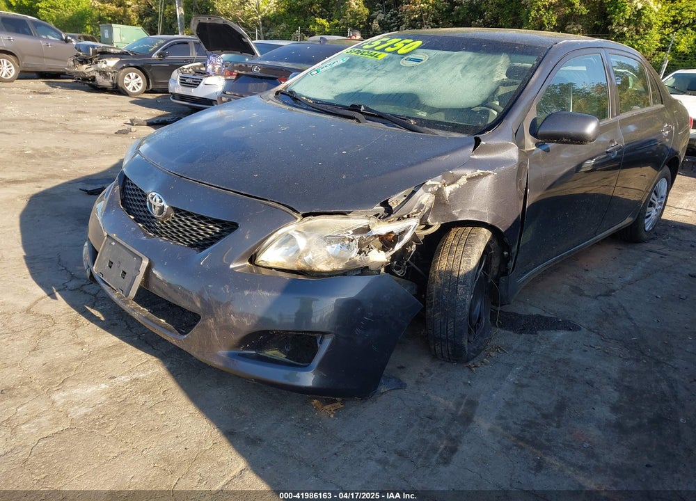 2009 TOYOTA COROLLA VIN: 1NXBU40E89Z070007