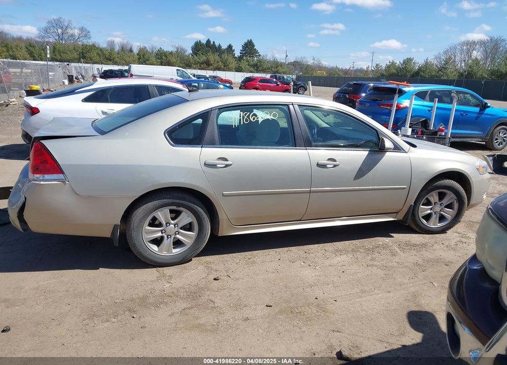 2012 CHEVROLET IMPALA VIN: 2G1WA5E35C1206391