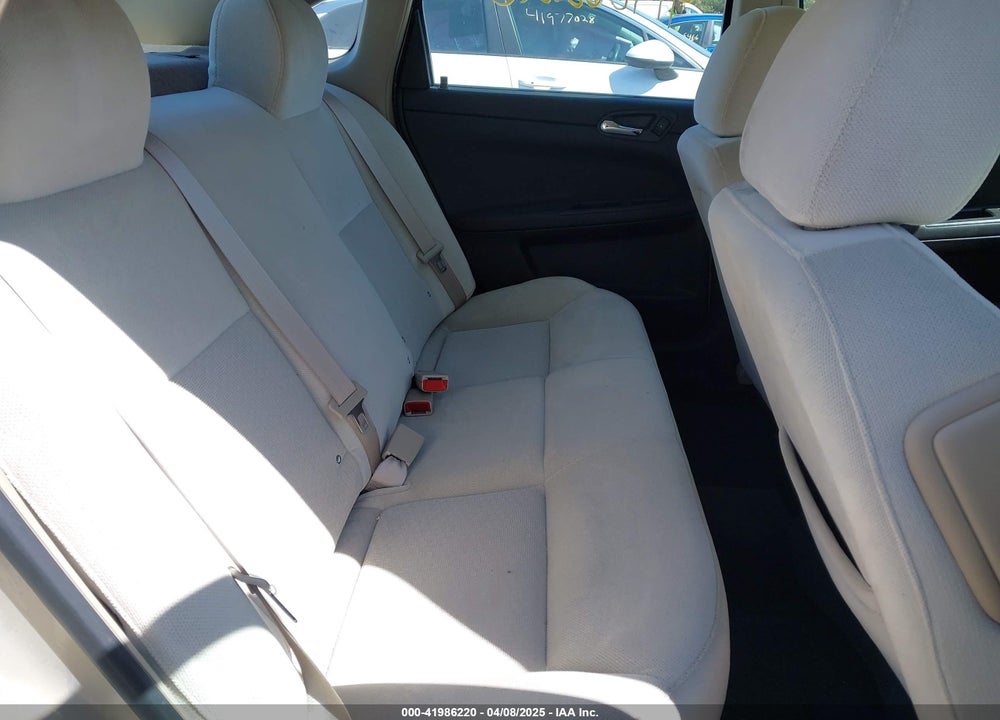 2012 CHEVROLET IMPALA VIN: 2G1WA5E35C1206391