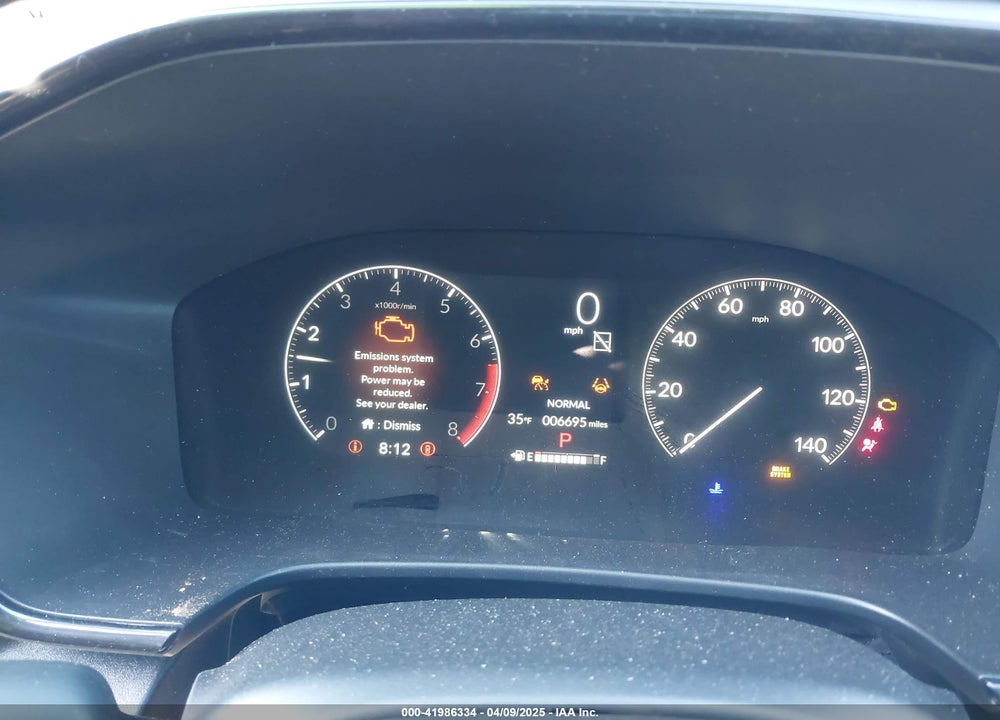 2025 HONDA CR-V VIN: 2HKRS4H44SH454418