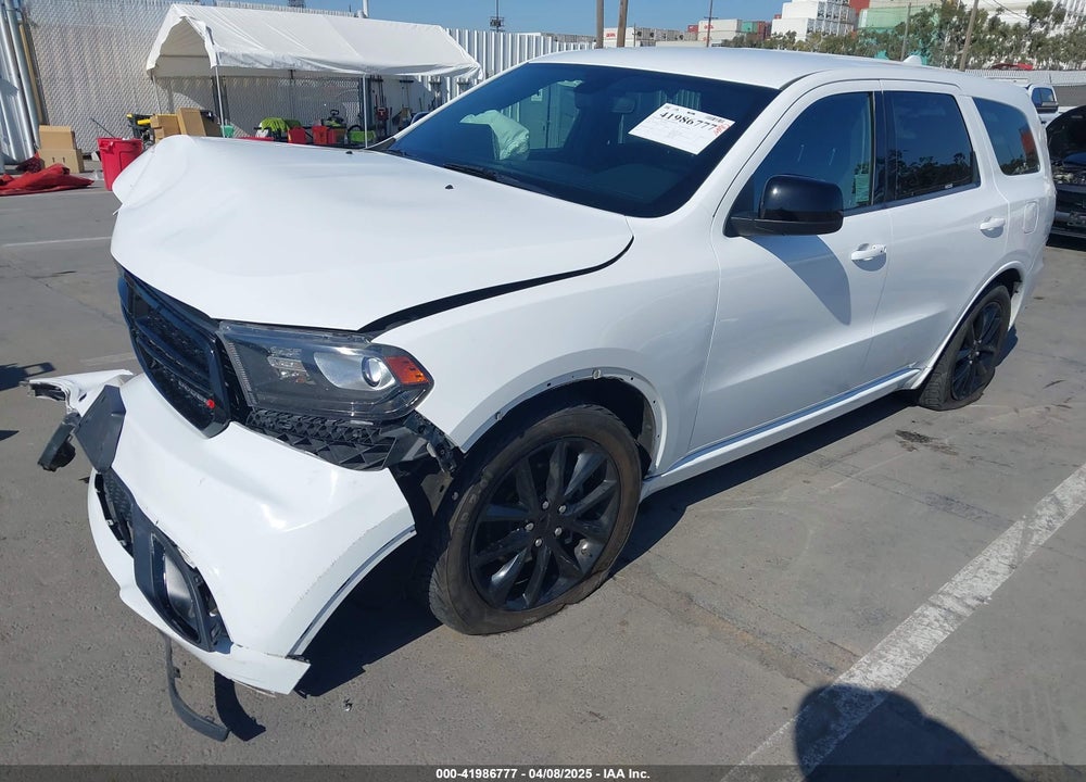 2018 DODGE DURANGO VIN: 1C4RDHAGXJC393379