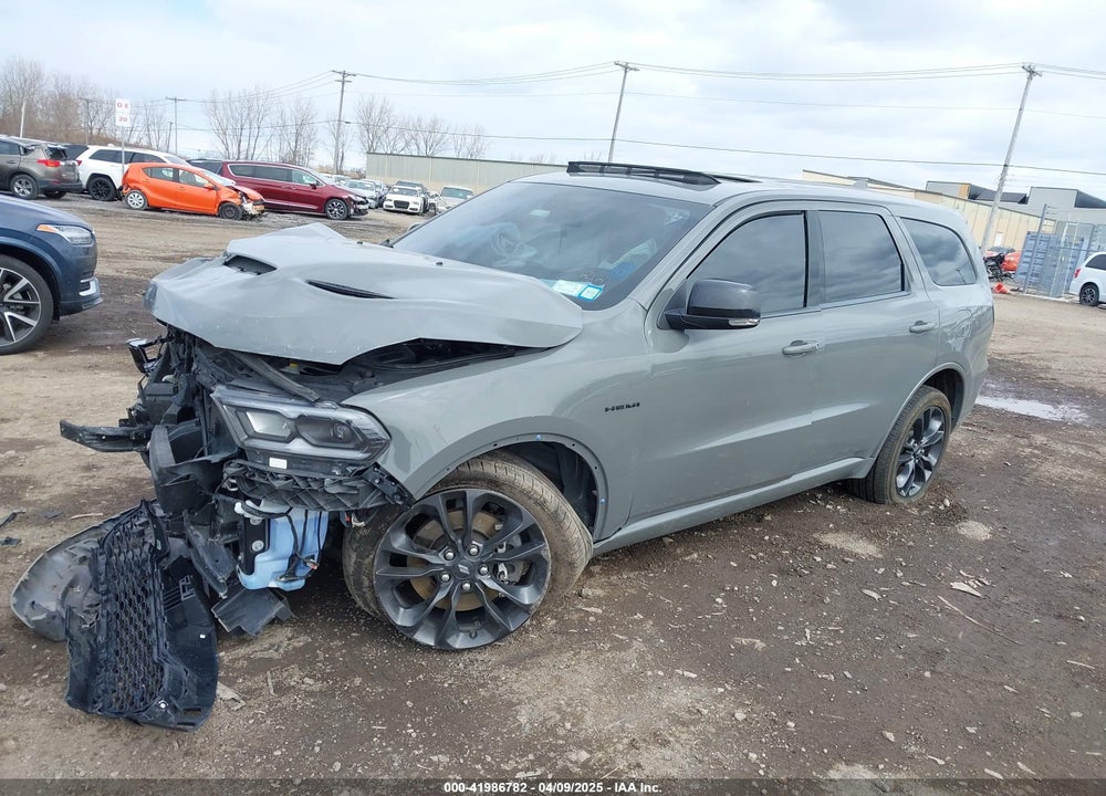 2022 DODGE DURANGO VIN: 1C4SDJCT2NC207598
