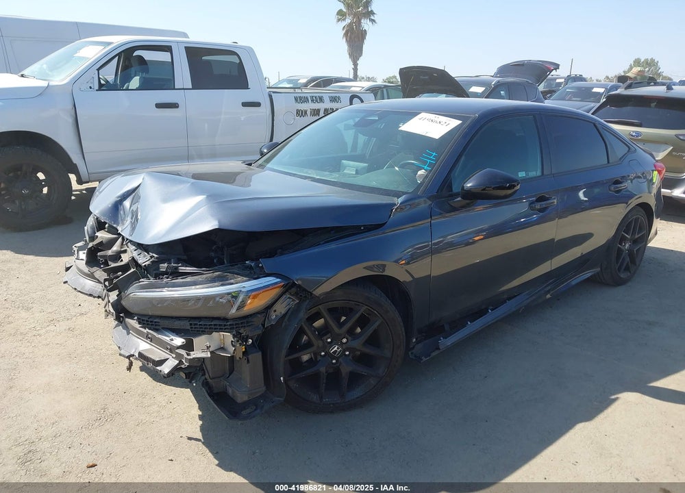 2022 HONDA CIVIC VIN: 2HGFE2F55NH575211