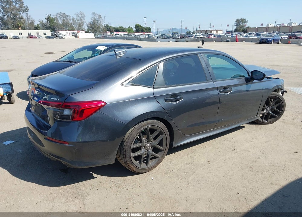 2022 HONDA CIVIC VIN: 2HGFE2F55NH575211