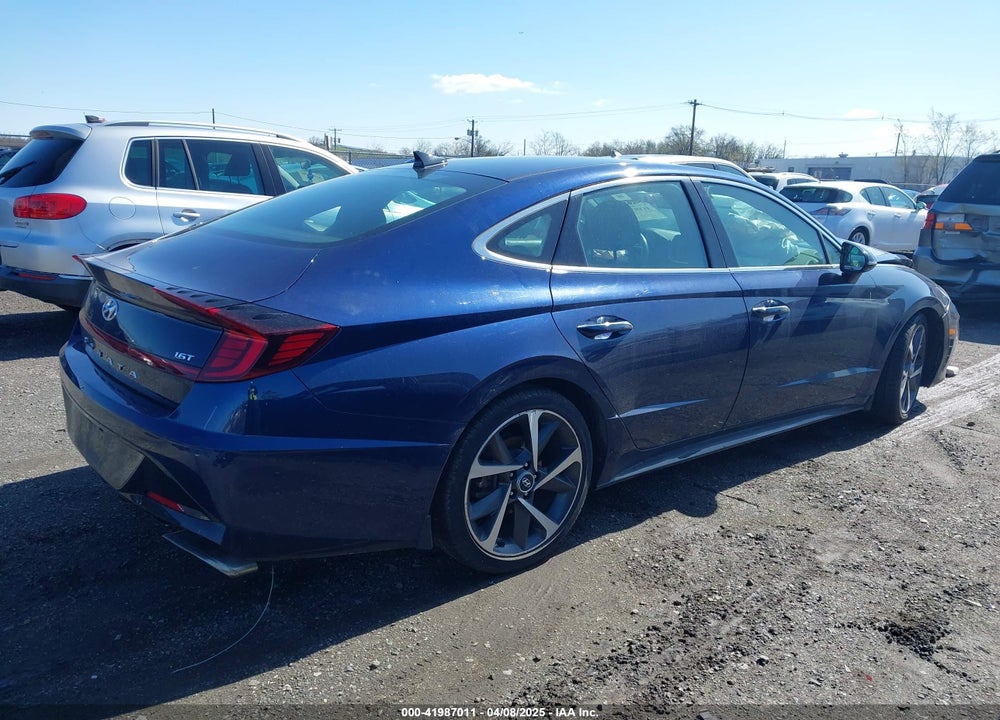 2021 HYUNDAI SONATA VIN: 5NPEJ4J25MH090913