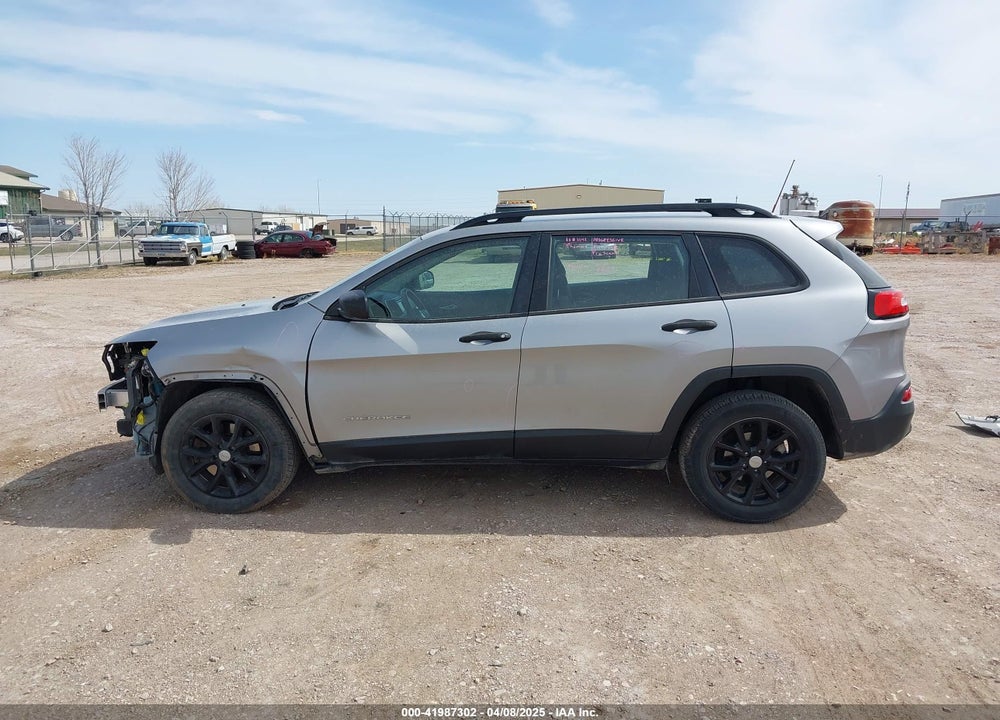 2016 JEEP CHEROKEE VIN: 1C4PJLAB9GW160382